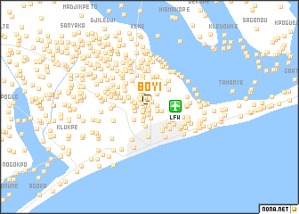 map of Boyi