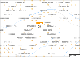 map of Boyl