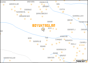 map of Böyük Tağlar