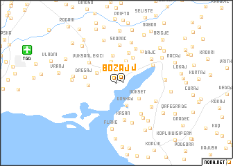 map of Božaj