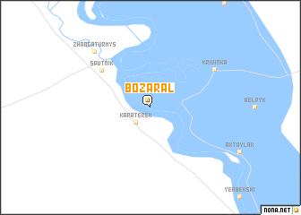 map of Bozaral