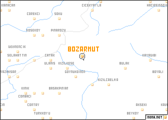 map of Bozarmut