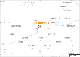 map of Bozcaarmut
