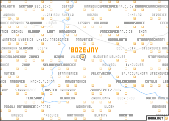 map of Bozejny