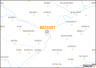 map of Bozkurt