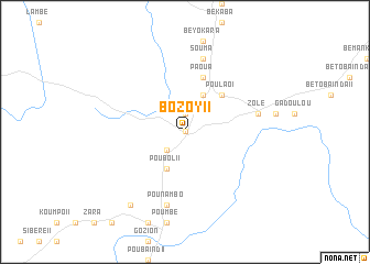 map of Bozoy II