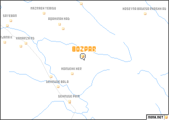 map of Bozpar