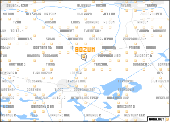 map of Bozum