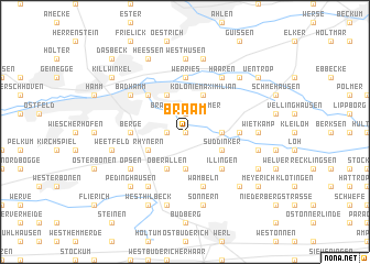 map of Braam