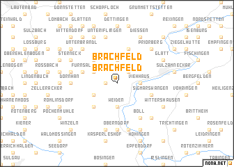 map of Brachfeld