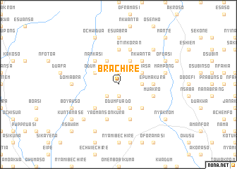 map of Brachire