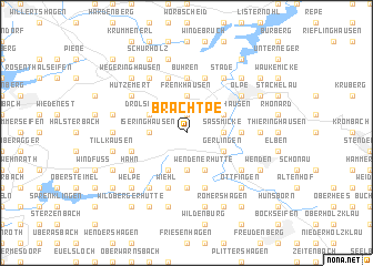 map of Brachtpe