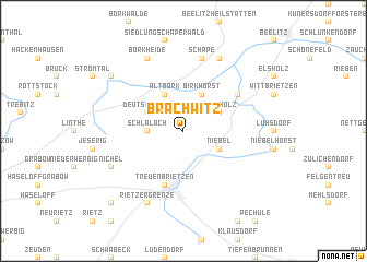 map of Brachwitz