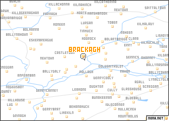 map of Brackagh