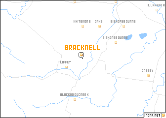 map of Bracknell