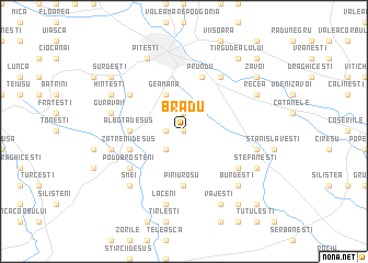 map of Bradu