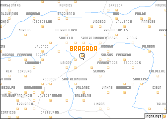 map of Bragada