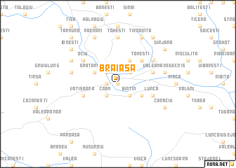 map of Brăiasa