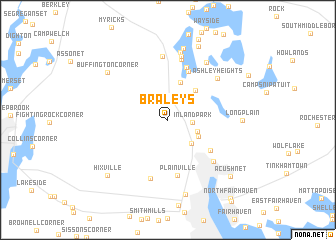 map of Braleys