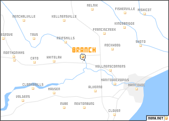 map of Branch