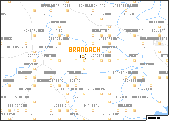 map of Brandach