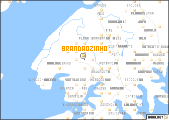 map of Brandãozinho