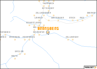 map of Brandberg