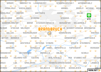 map of Brandbruch