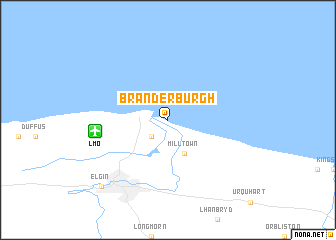 map of Branderburgh