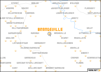 map of Brandeville