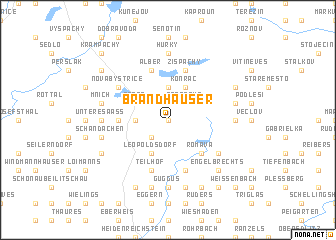 map of Brandhäuser