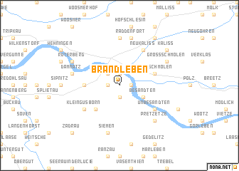 map of Brandleben