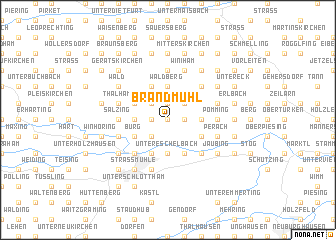 map of Brandmühl