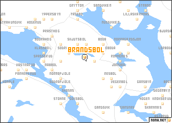 map of Brandsbol