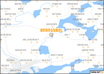 map of Brandsbol