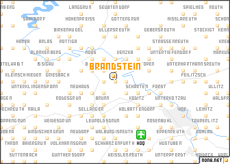 map of Brandstein