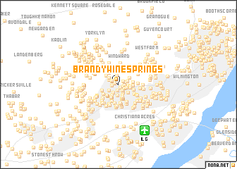 map of Brandywine Springs