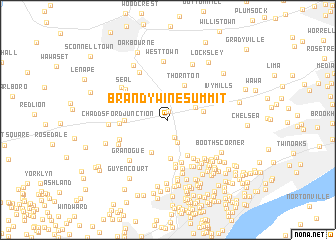 map of Brandywine Summit