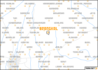 map of Brangkal