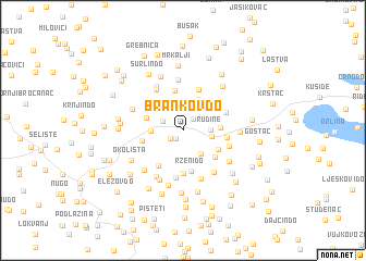 map of Brankov Do