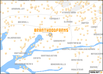 map of Brantwood Farms