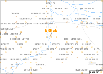 map of Brase