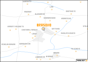 map of Brasovo