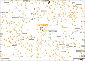 map of (( Brdari ))