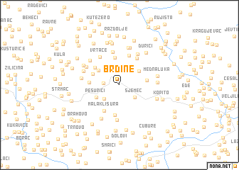 map of Brdine