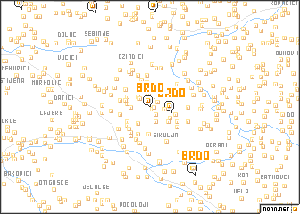 map of Brdo