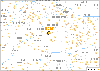 map of Brdo