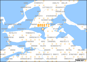 map of Breetz