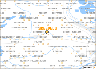 map of Breeveld