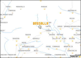 map of Bregalla